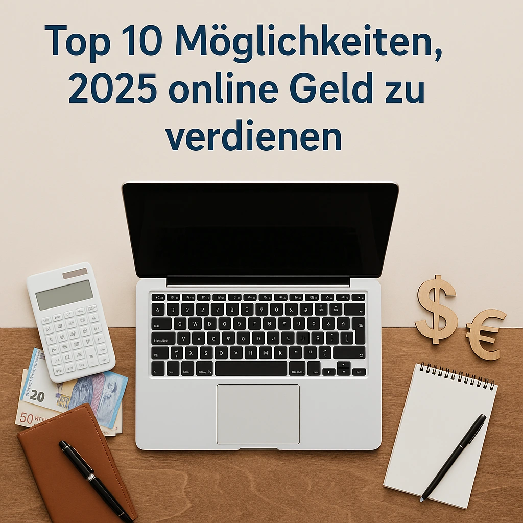 Top 10 Möglichkeiten, 2025 online Geld zu verdienen